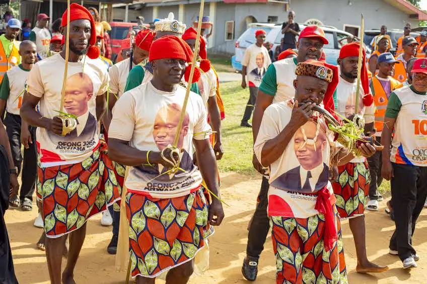Traditional scene from the Oro Nation